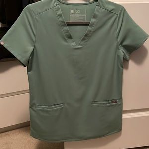 FIGS scrub top (jade)